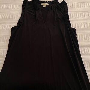 Michael Kors Sleeveless Chic Black Dress.